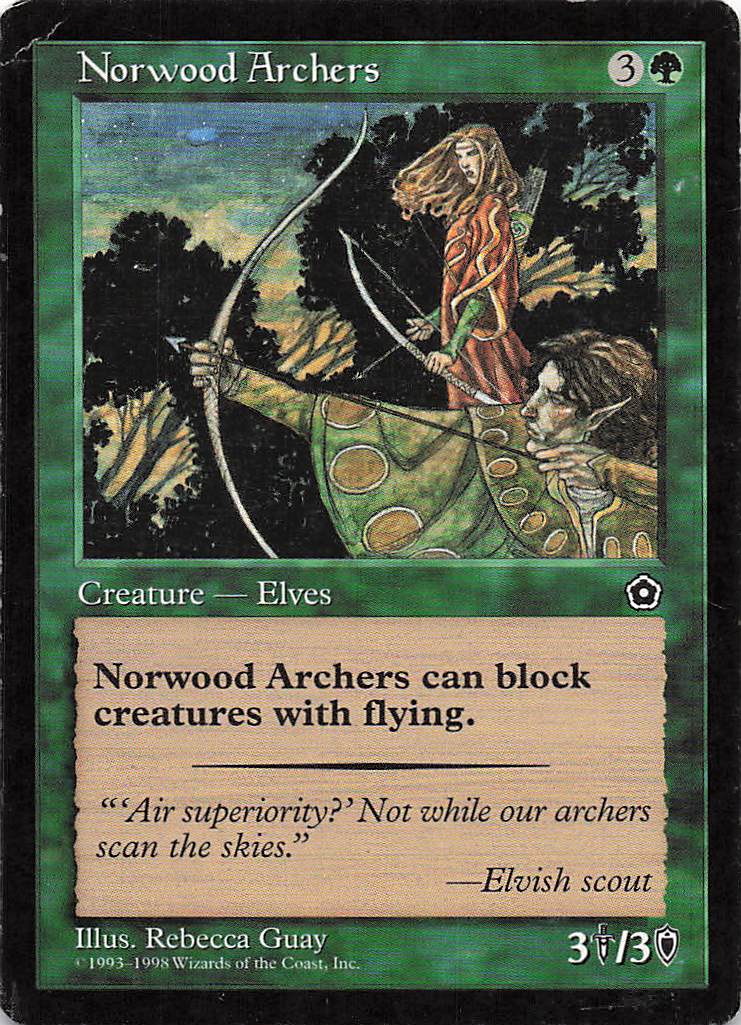 Magic The Gathering: Portal Second Age EN: Norwood Archers