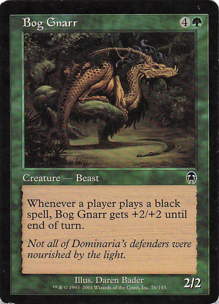 Magic The Gathering: Apocalypse EN: #76 Bog Gnarr