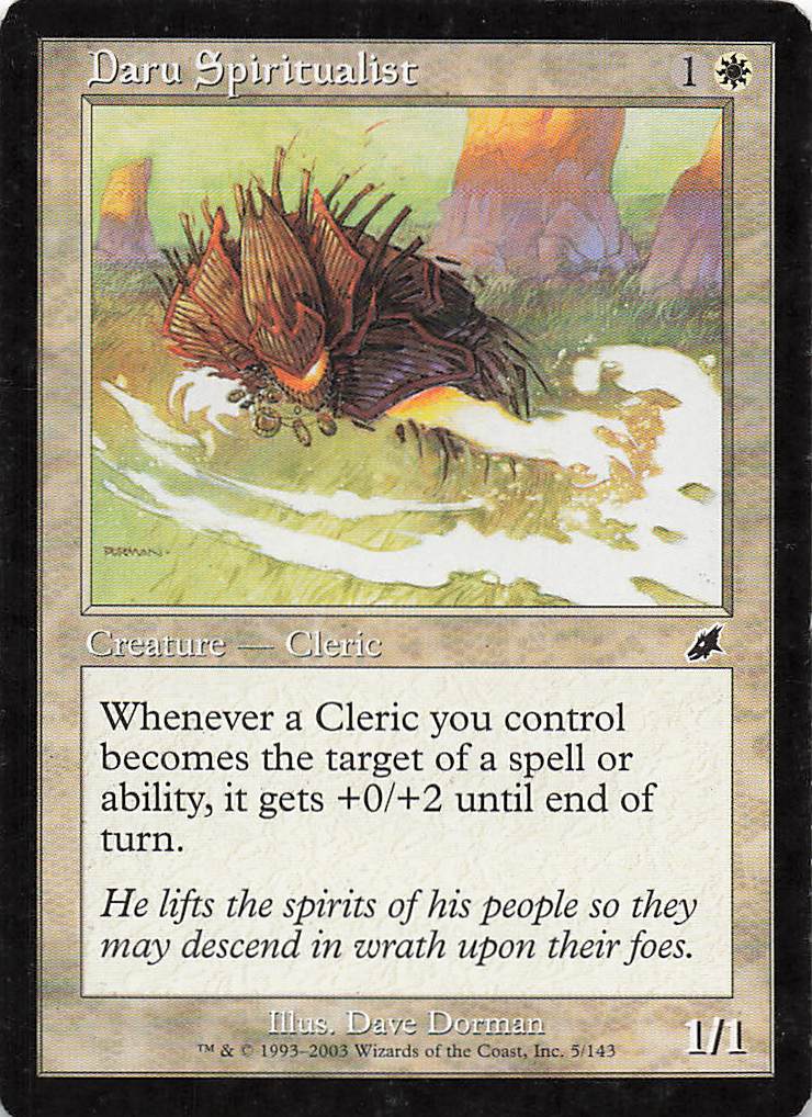 Magic The Gathering: Scourge EN: #5 Daru Spiritualist