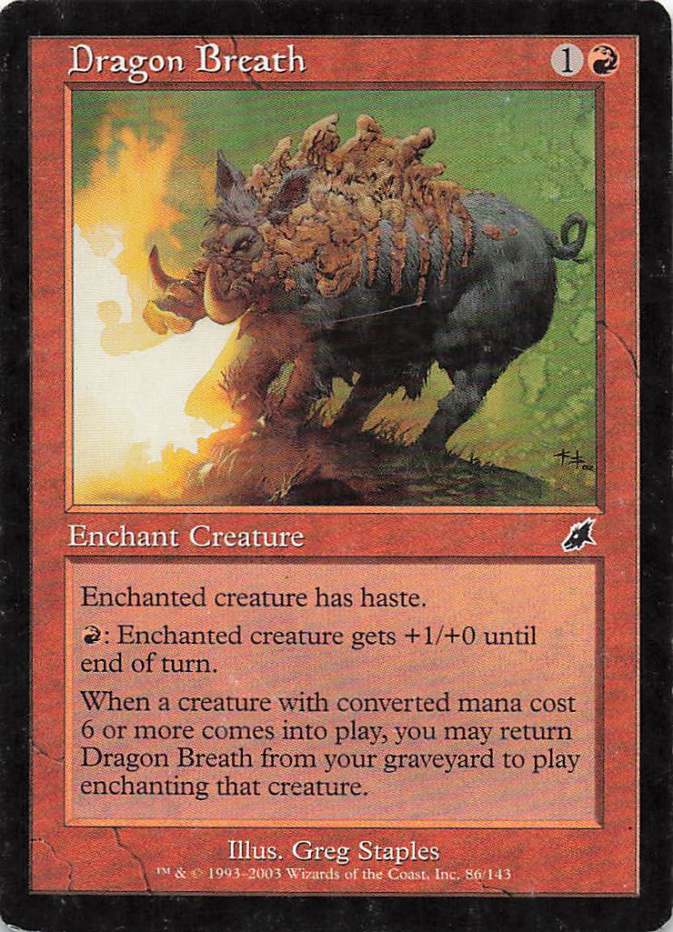 Magic The Gathering: Scourge EN: #86 Dragon Breath