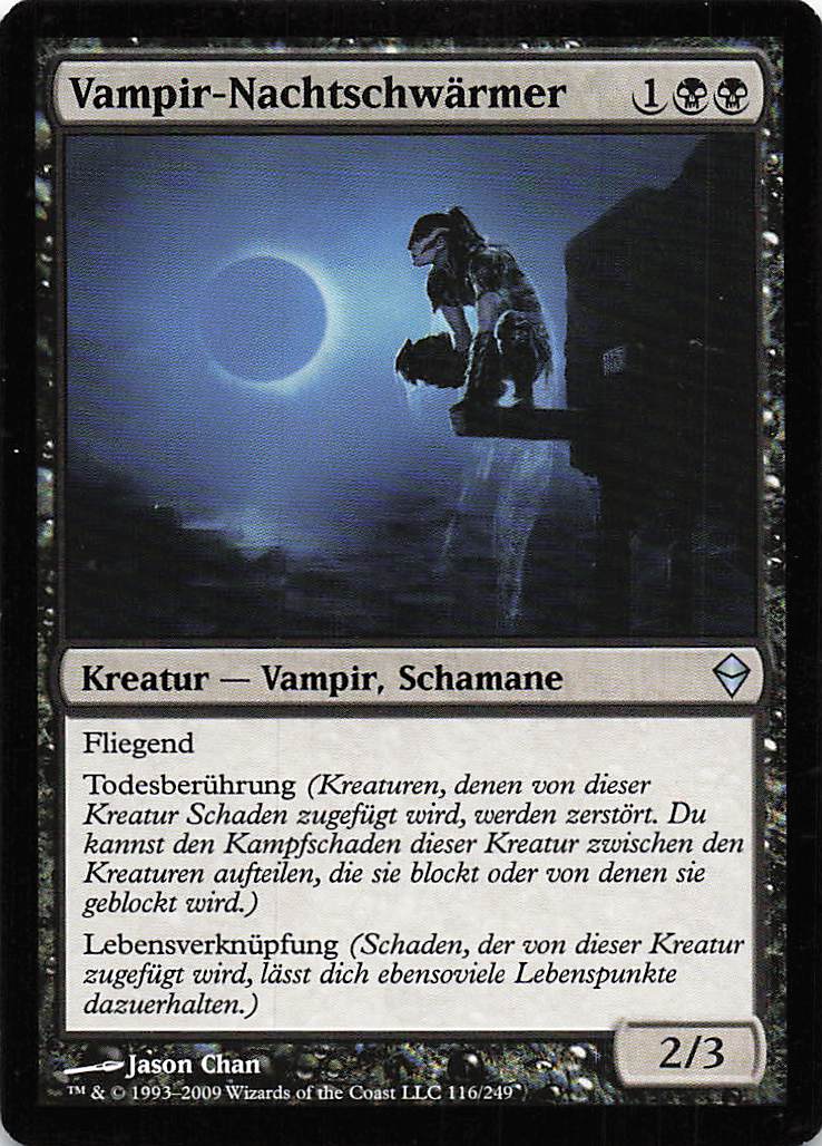 Magic The Gathering: Zendikar DE: #116 Vampir-Nachtschwärmer