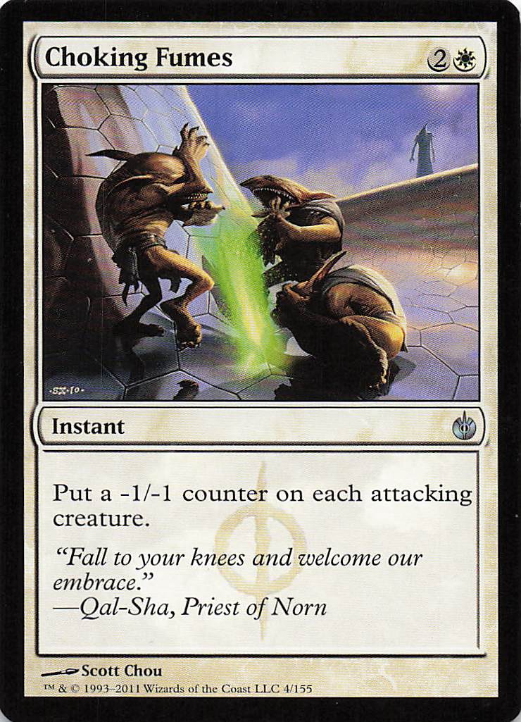 Magic The Gathering: Mirrodin Besieged EN: #4 Choking Fumes