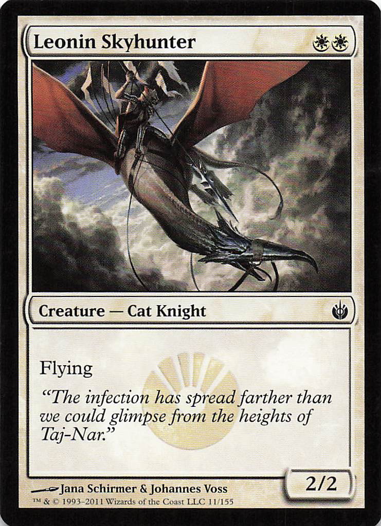 Magic The Gathering: Mirrodin Besieged EN: #11 Leonin Skyhunter