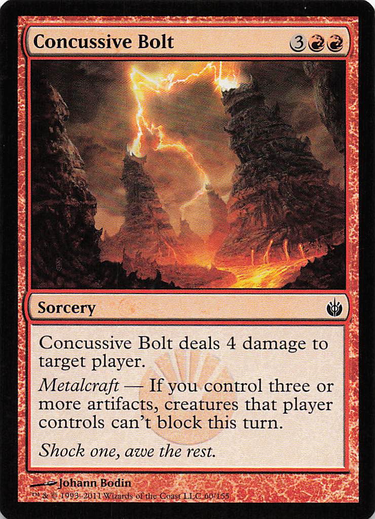 Magic The Gathering: Mirrodin Besieged EN: #60 Concussive Bolt