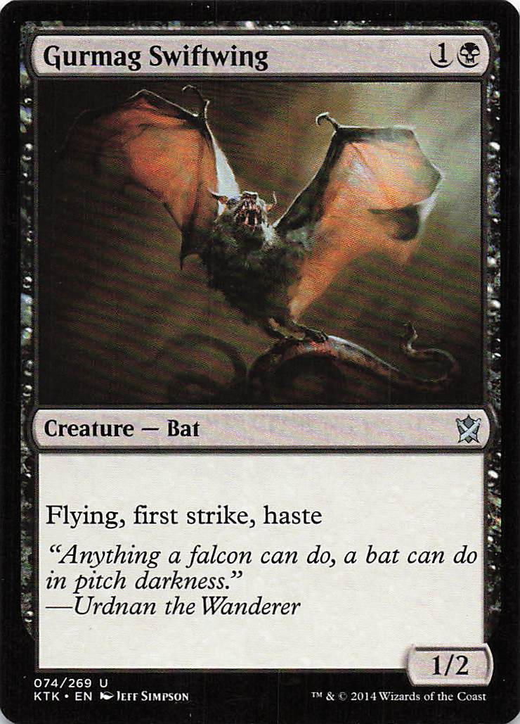 Magic The Gathering: Khans of Tarkir EN: #74 Gurmag Swifting