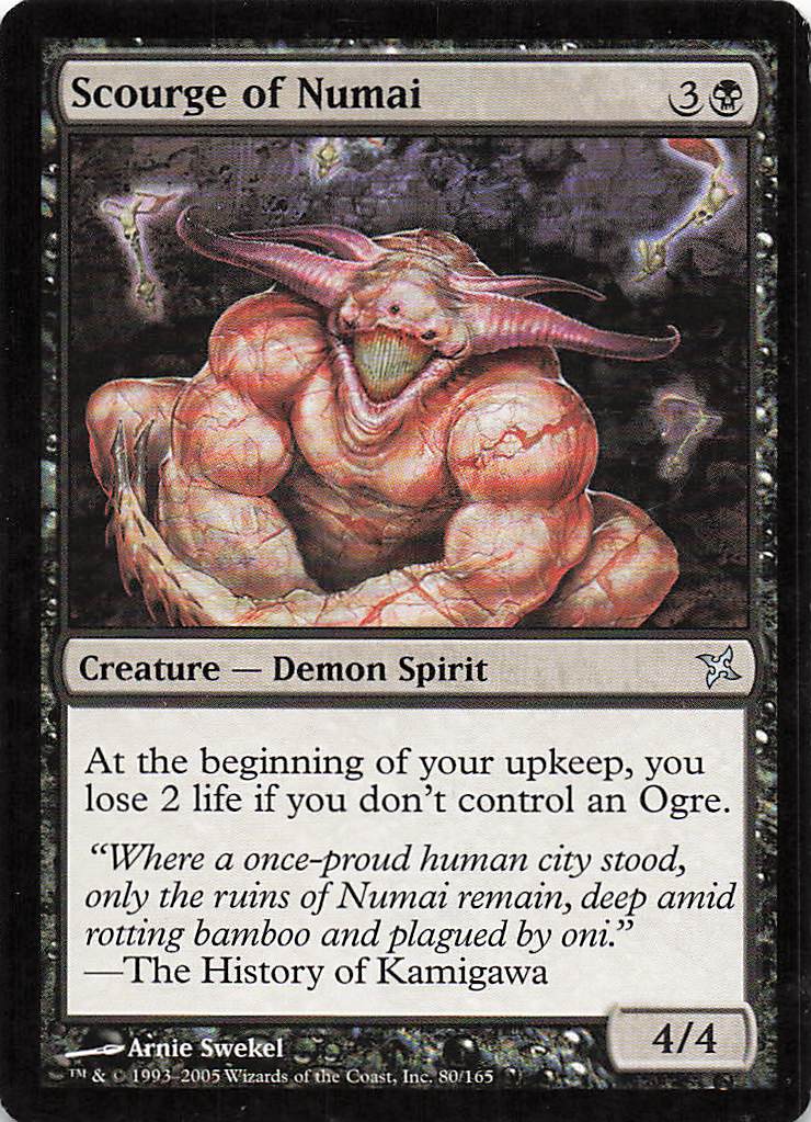 Magic The Gathering: Betrayers of Kamigawa EN: #80 Scourge of Numai