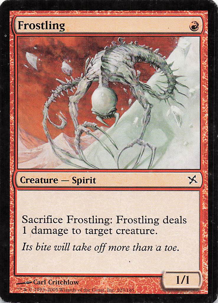 Magic The Gathering: Betrayers of Kamigawa EN: #103 Frostling