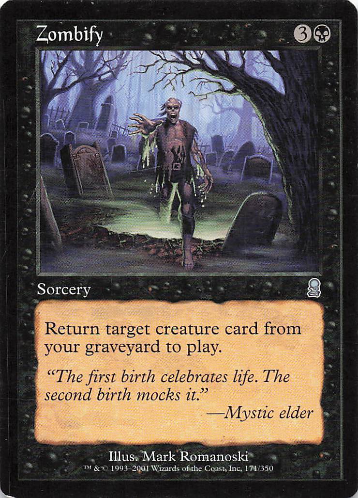 Magic The Gathering: Odyssey EN: #171 Zombify