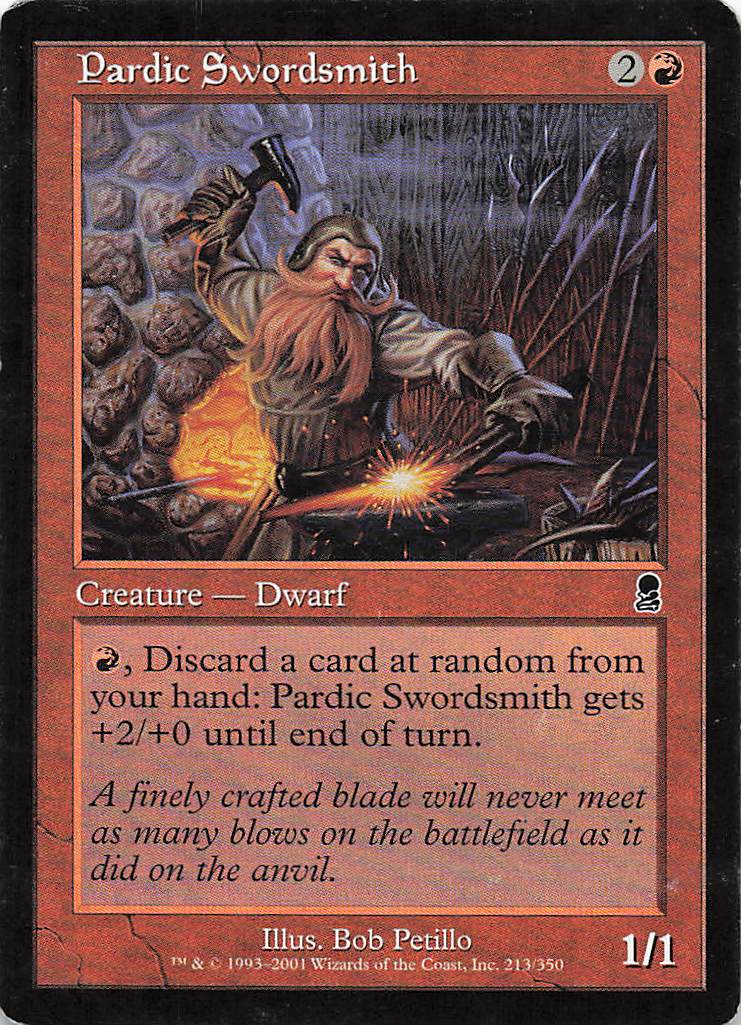 Magic The Gathering: Odyssey EN: #213 Pardic Swordsmith