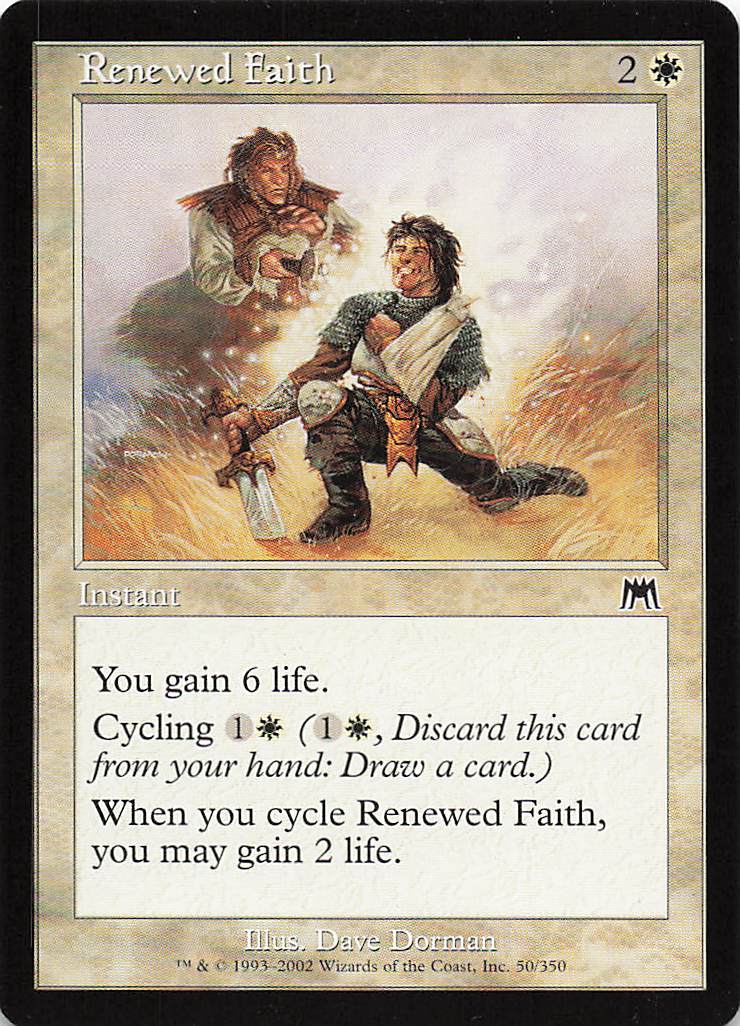 Magic The Gathering: Onslaught EN: #50 Reneweed Faith