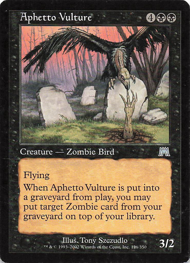 Magic The Gathering: Onslaught EN: #126 Aphetto Vulture