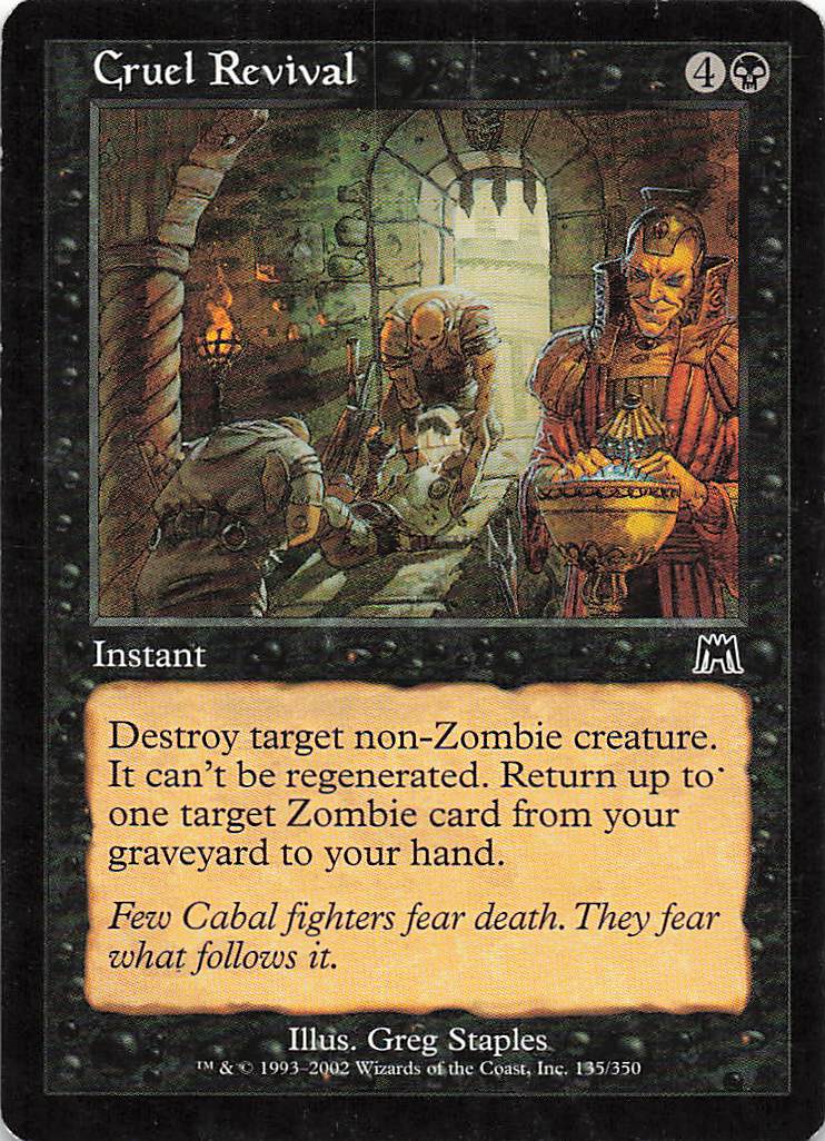 Magic The Gathering: Onslaught EN: #135 Cruel Revival
