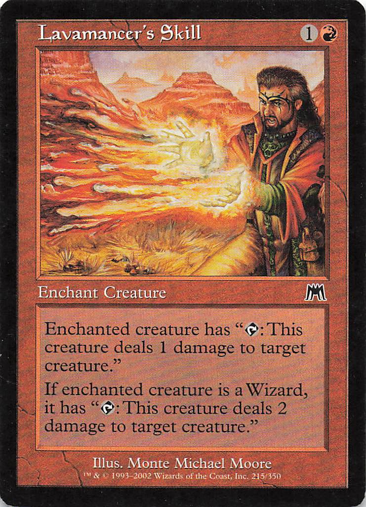 Magic The Gathering: Onslaught EN: #215 Lavamancer's Skill