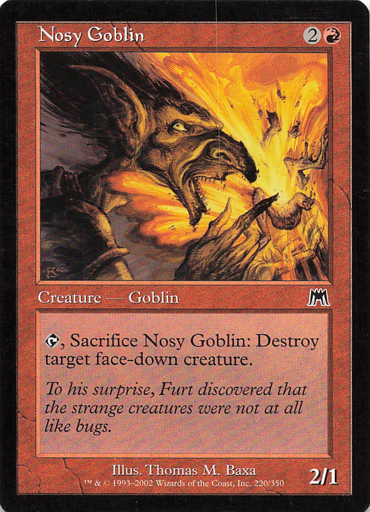 Magic The Gathering: Onslaught EN: #220 Nosy Goblin