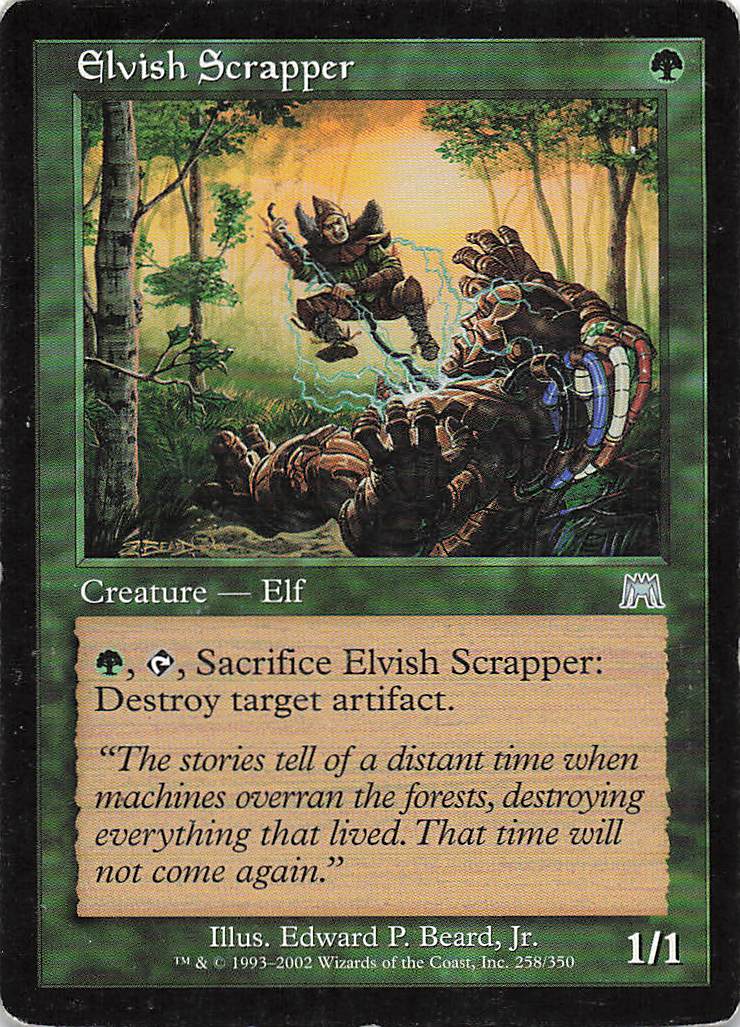 Magic The Gathering: Onslaught EN: #258 Elvish Scrapper