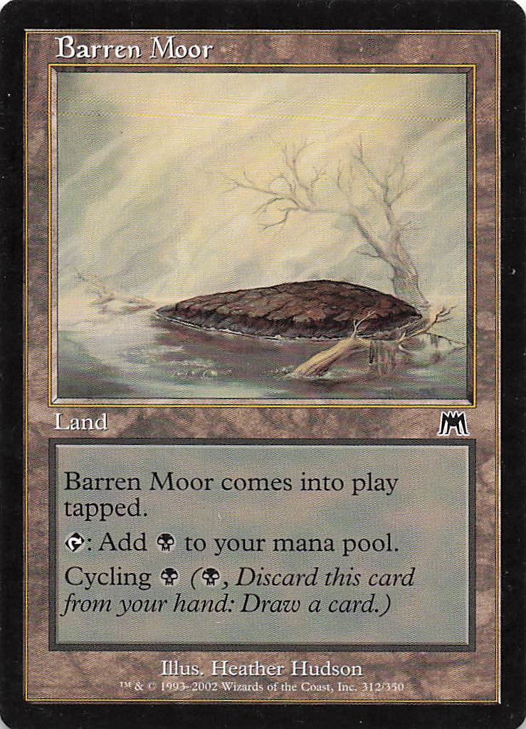 Magic The Gathering: Onslaught EN: #312 Barren Moor
