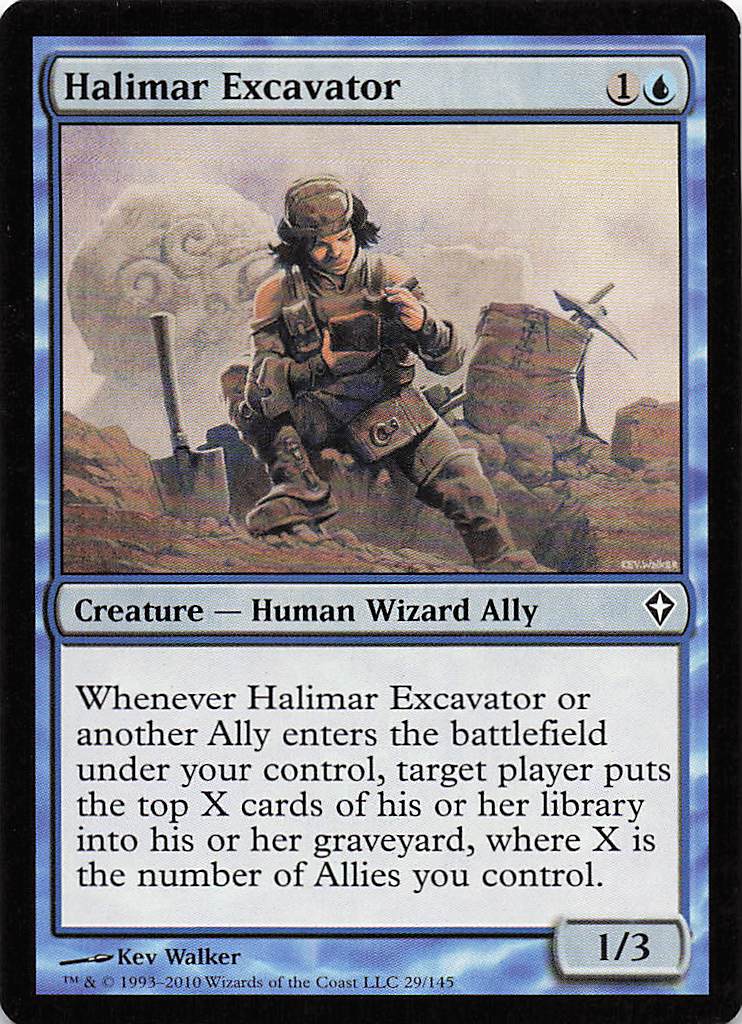 Magic The Gathering: Worldwake EN: #29 Halimar Excavator