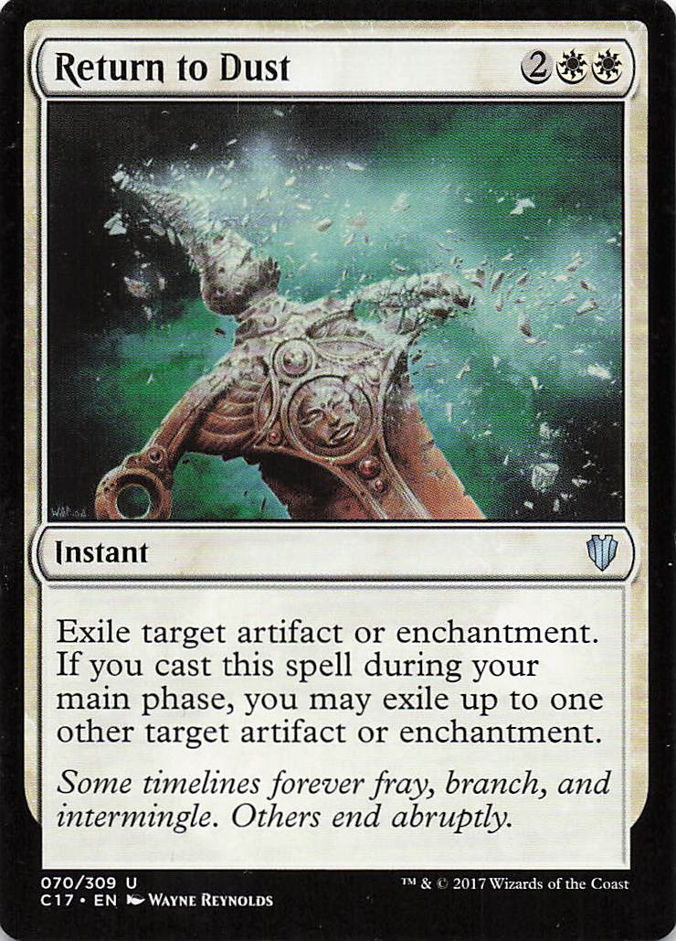 Magic The Gathering: Commander 2017 EN: #70 Return to Dust
