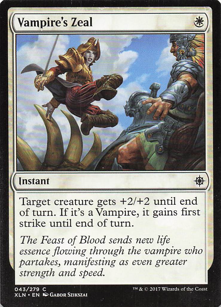 Magic The Gathering: Ixalan EN: #43 Vampire's Zeal