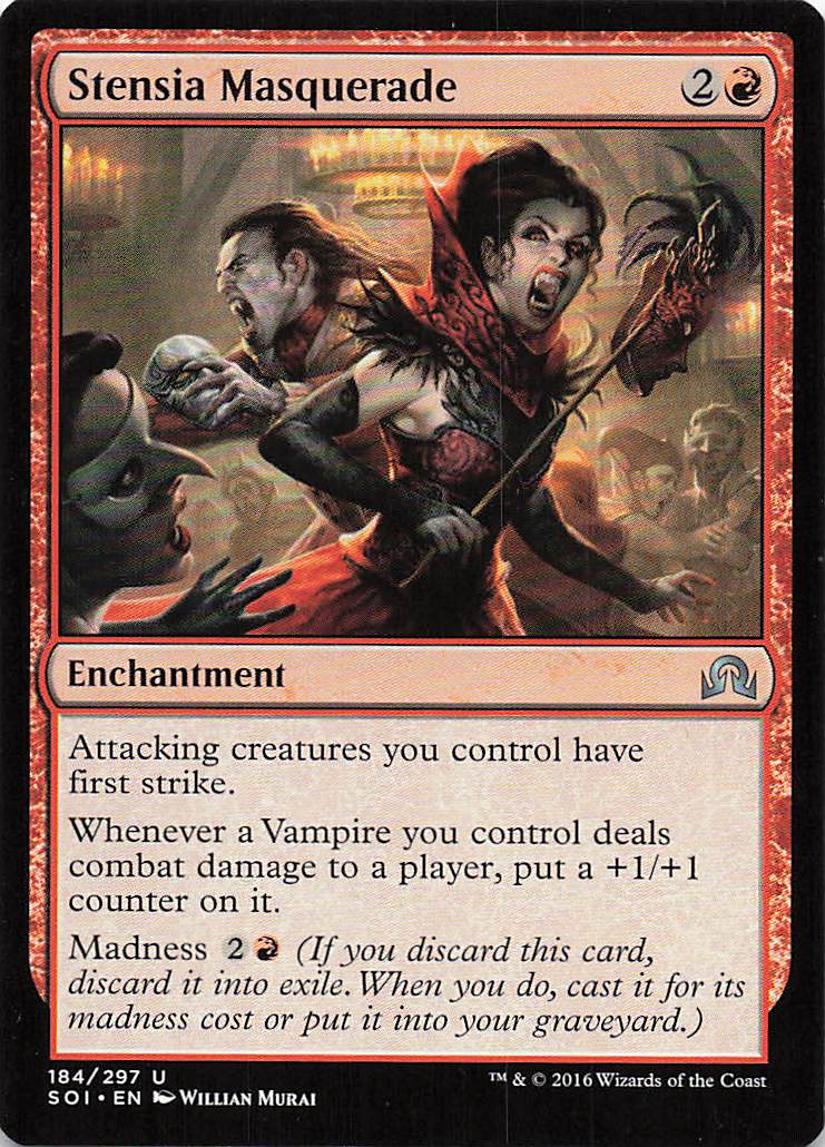 Magic The Gathering: Shadows over Innistrad EN: #184 Stensia Masquerade