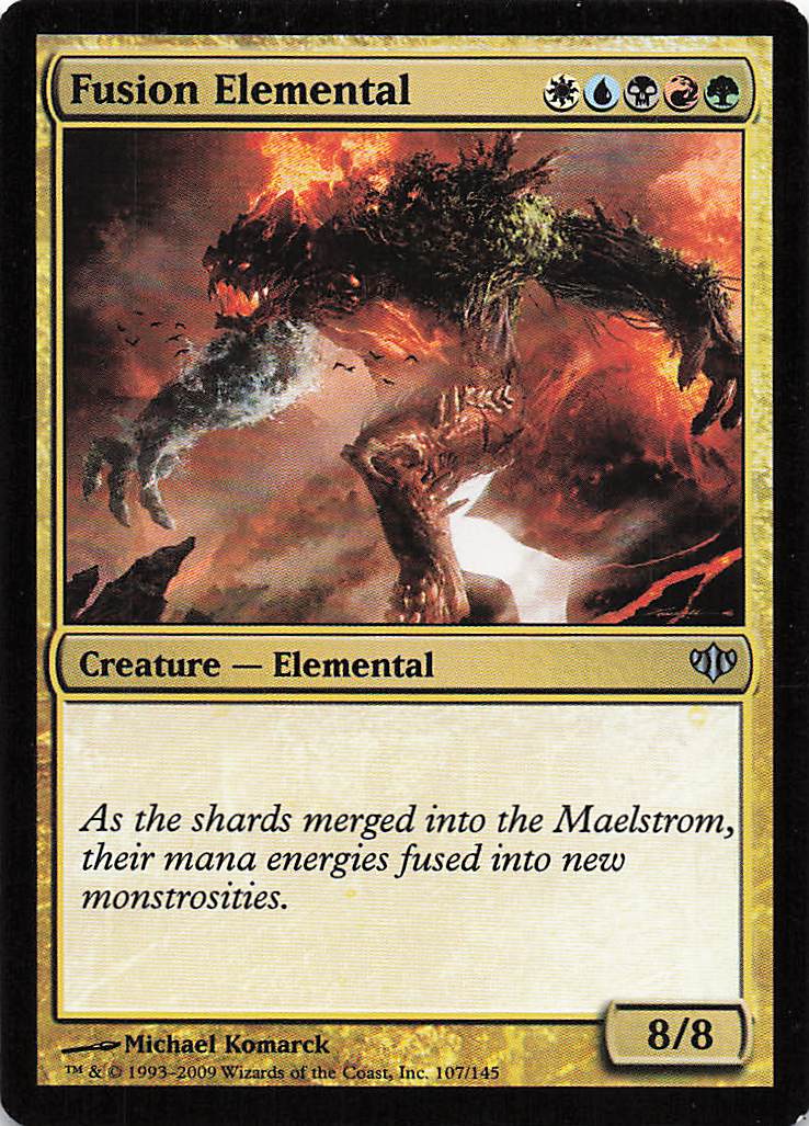 Magic The Gathering: Conflux EN: #107 Fusion Elemental