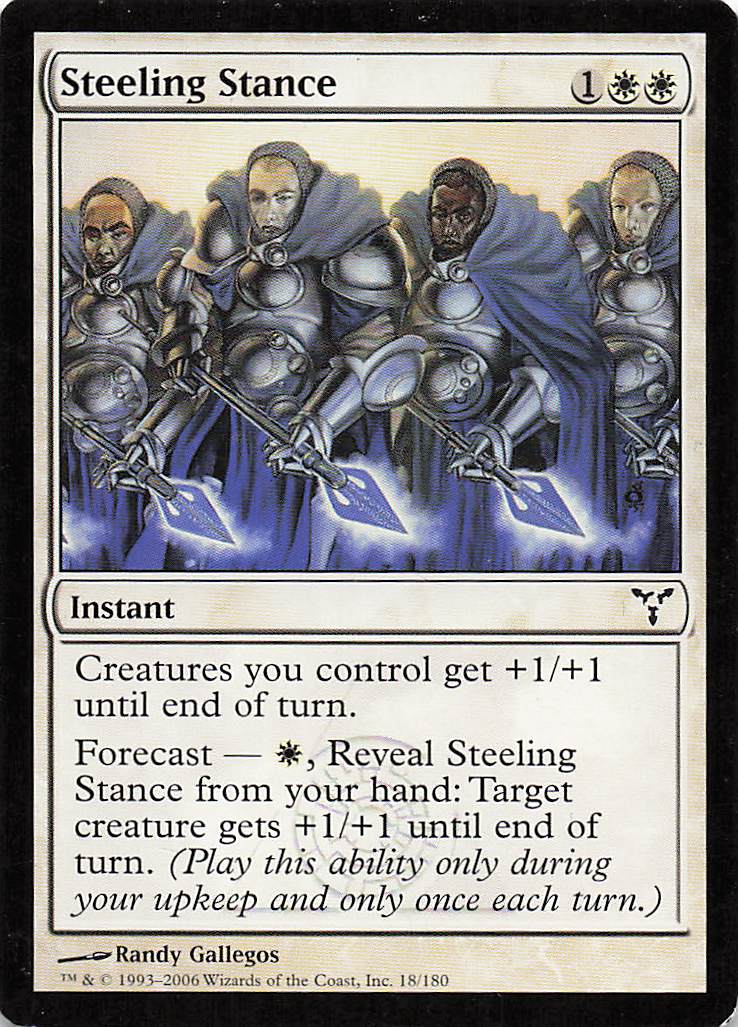 Magic The Gathering: Dissension EN: #18 Steeling Stance