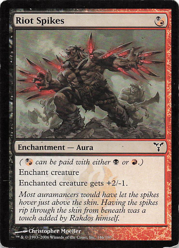 Magic The Gathering: Dissension EN: #146 Riot Spikes
