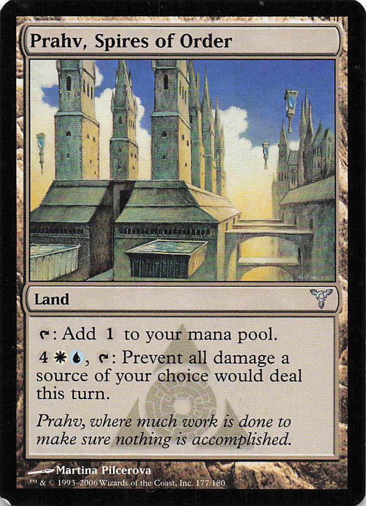 Magic The Gathering: Dissension EN: #177 Prahv, Spires of Order