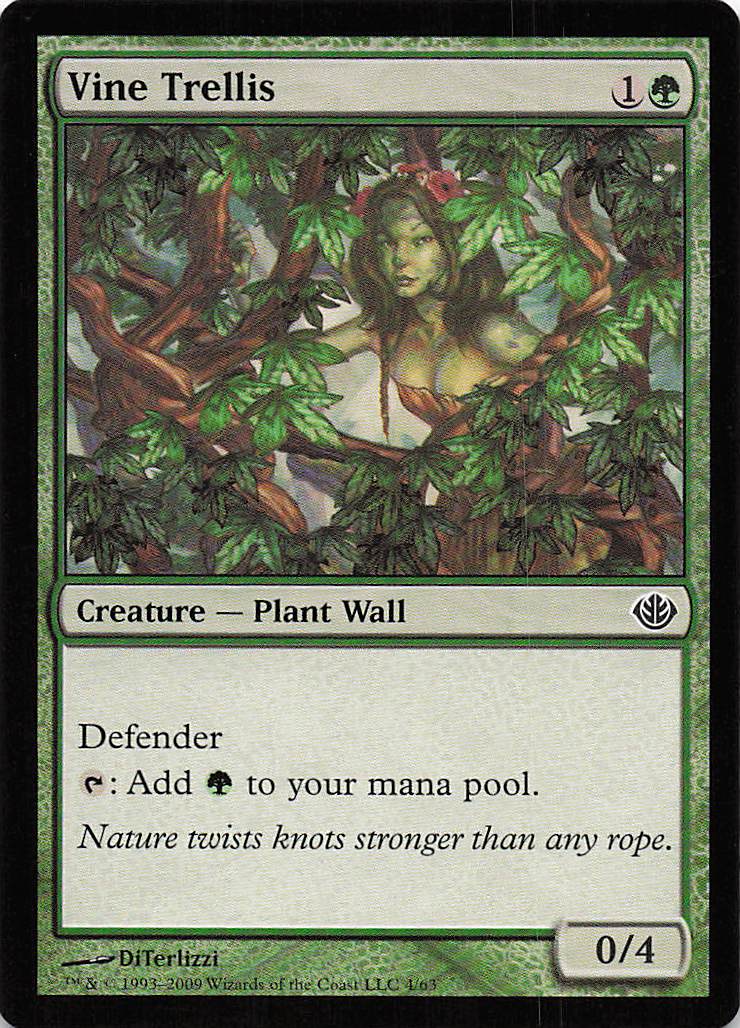 Magic The Gathering: Duel Decks: Garruk vs. Liliana EN: #4 Vine Trellis