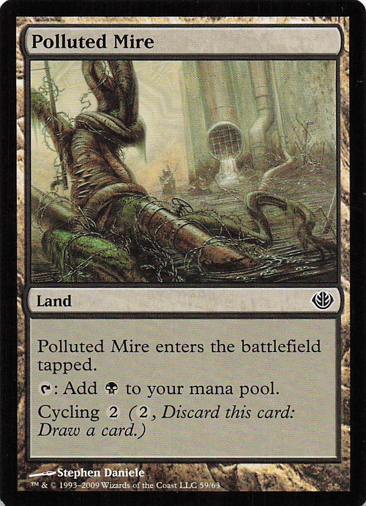 Magic The Gathering: Duel Decks: Garruk vs. Liliana EN: #59 Polluted Mire