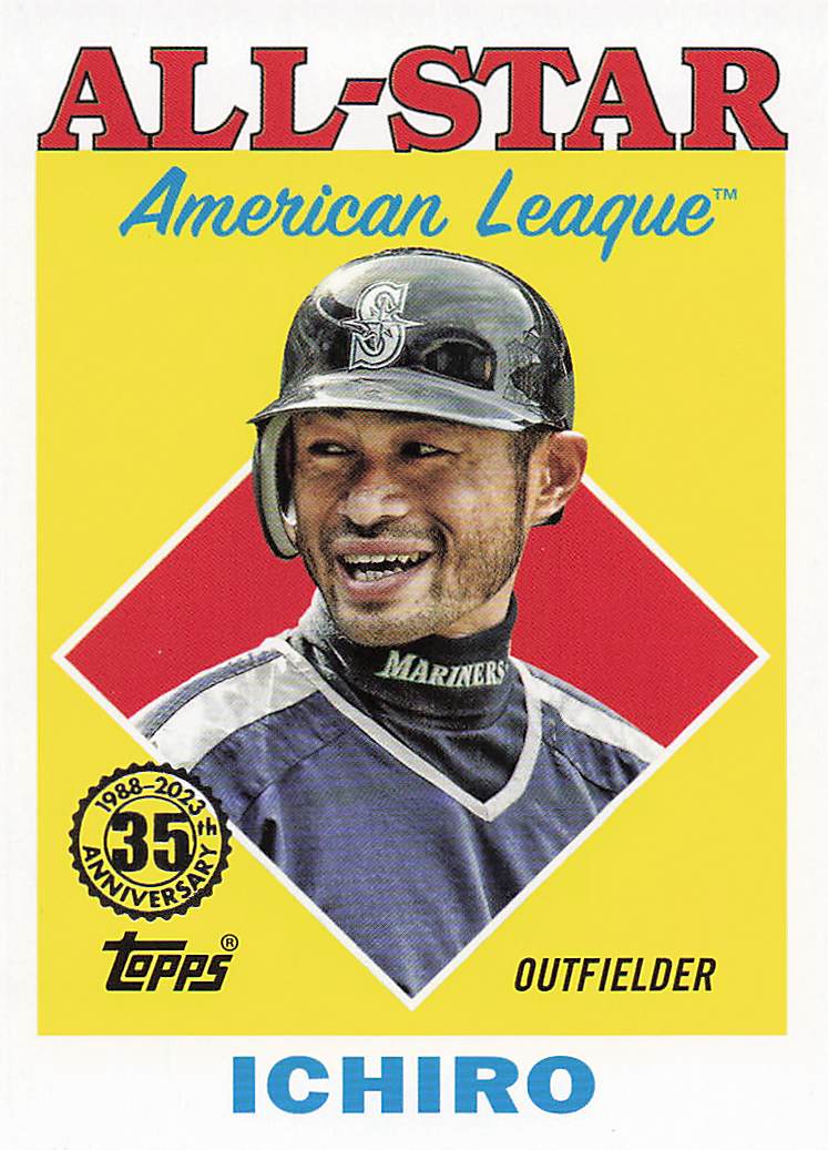 2023 Topps Series 2 1988 Topps All-Star Baseball Ichiro #88AS-42