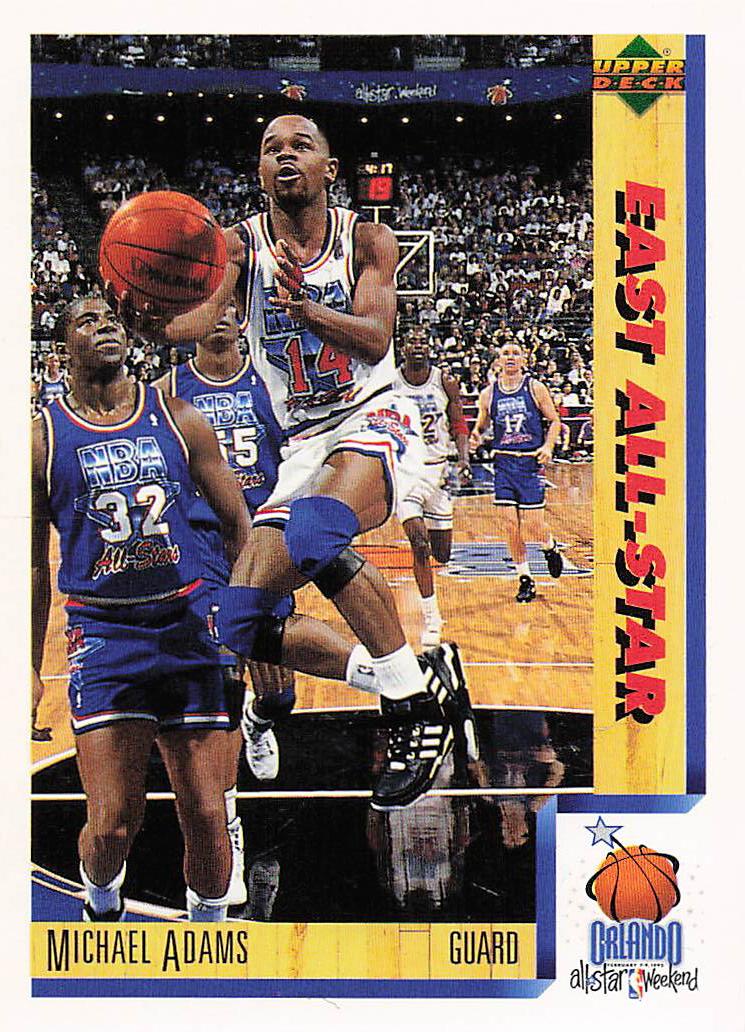 1991-92 Upper Deck International Italian Michael Adams #8