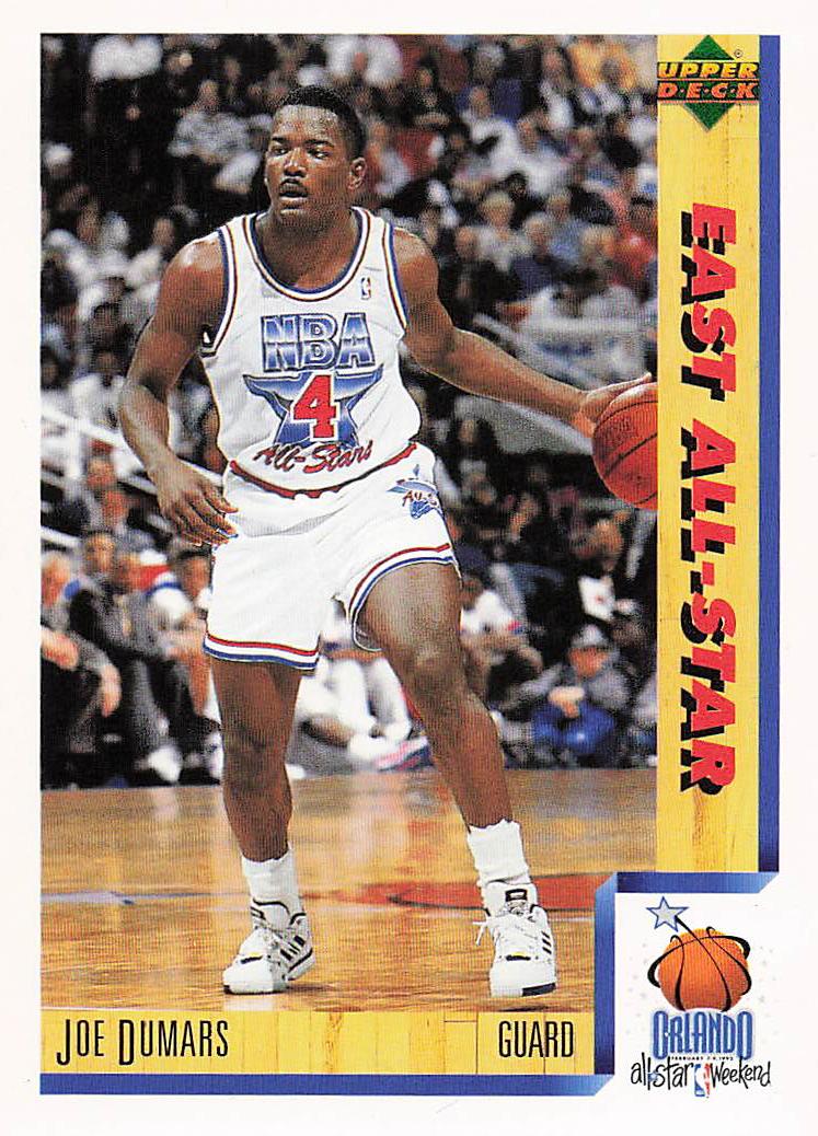 1991-92 Upper Deck International Italian Joe Dumars #11