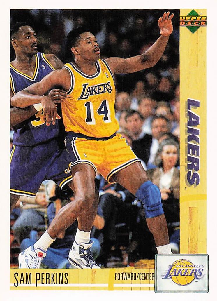 1991-92 Upper Deck International Italian Sam Perkins #66
