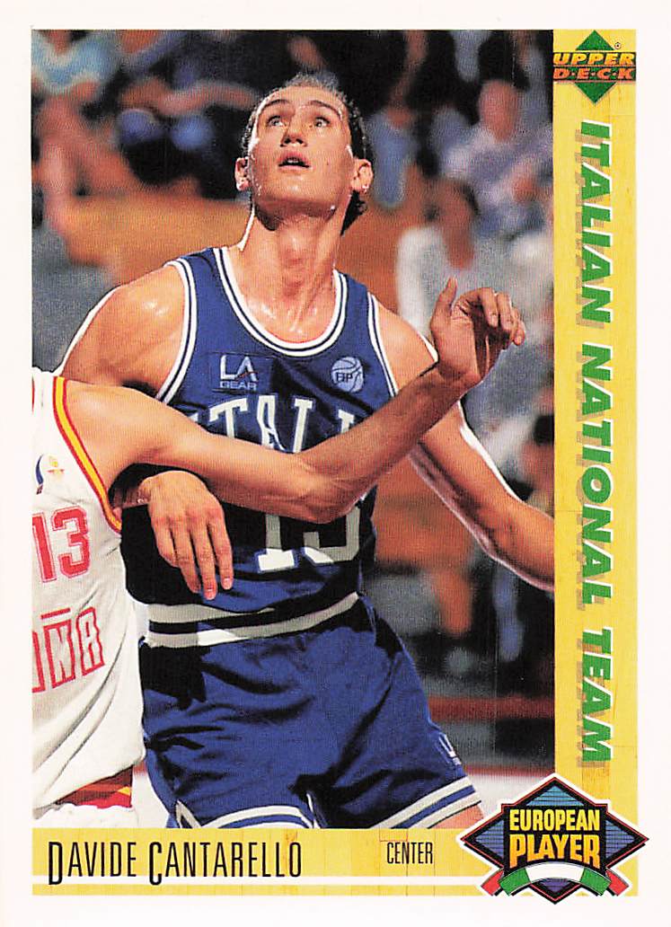 1991-92 Upper Deck International Italian Davide Canarello #116