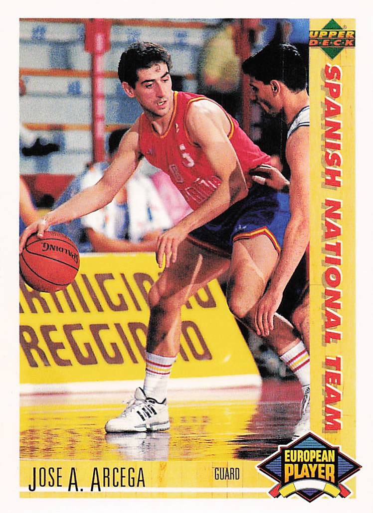 1991-92 Upper Deck International Italian Jose A. Arcega #121