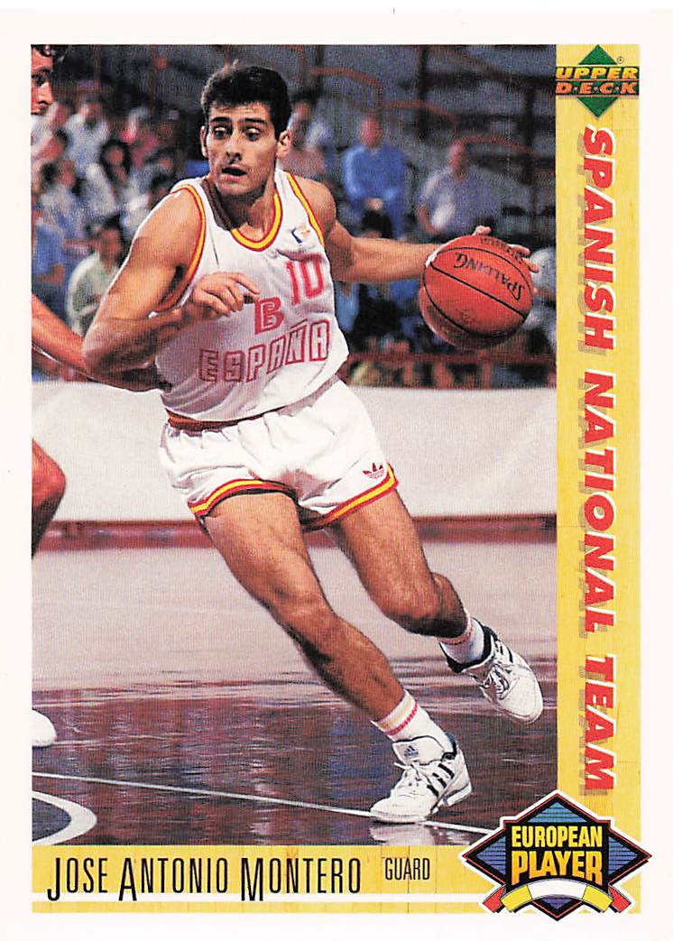 1991-92 Upper Deck International Italian Jose Antonio Montero #125