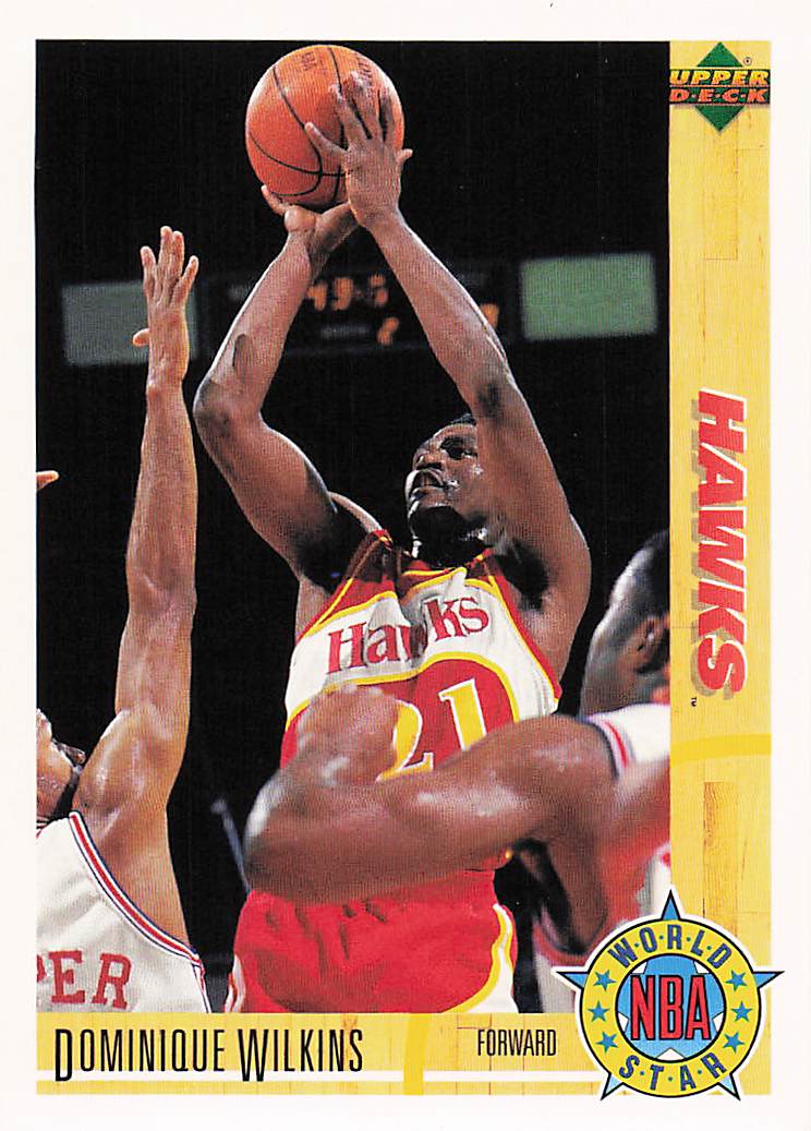 1991-92 Upper Deck International Italian Dominique Wilkins #190