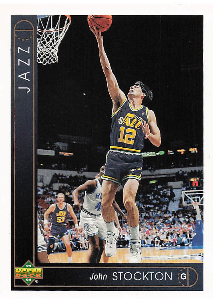 1993-94 Upper Deck John Stockton #12