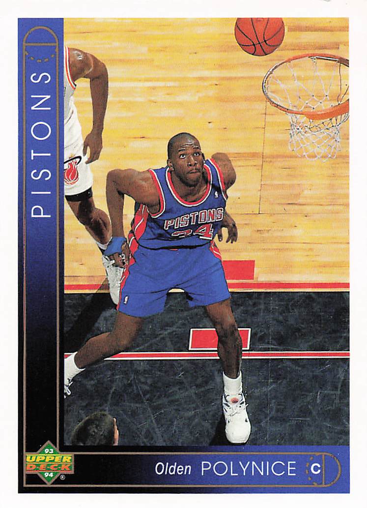 1993-94 Upper Deck Olden Polynice #54