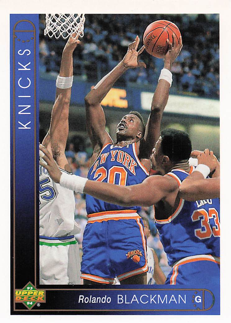 1993-94 Upper Deck Rolando Blackman #127