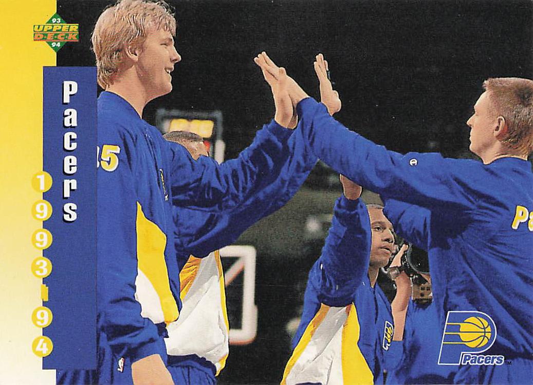 1993-94 Upper Deck Indiana Pacers #220