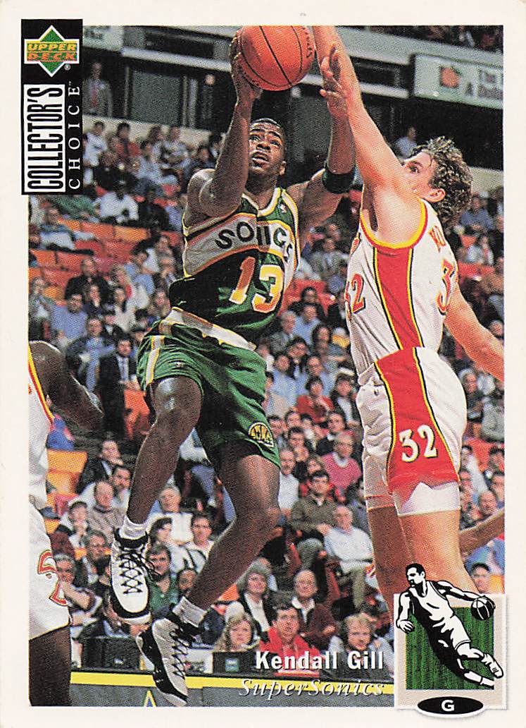 1994-95 Upper Deck Collector's Choice International German Kendall Gill #13