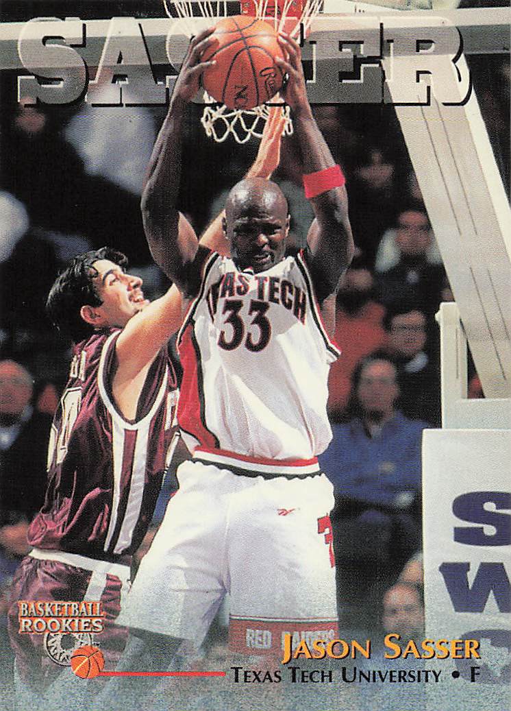 1996 Score Board Basketball Rookies Jason Sasser #38