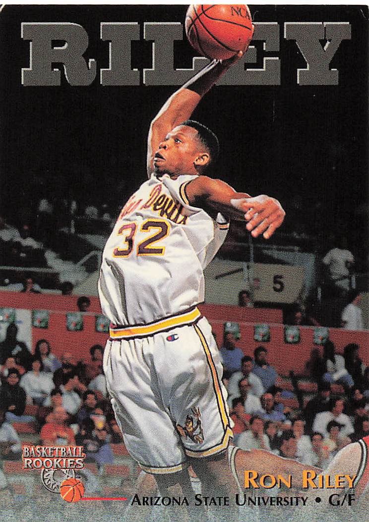 1996 Score Board Basketball Rookies Ron Riley #49