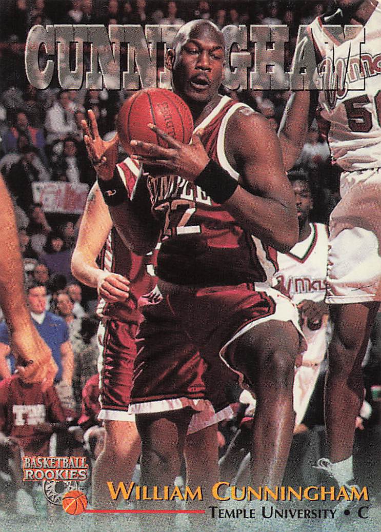 1996 Score Board Basketball Rookies William Cunningham #64