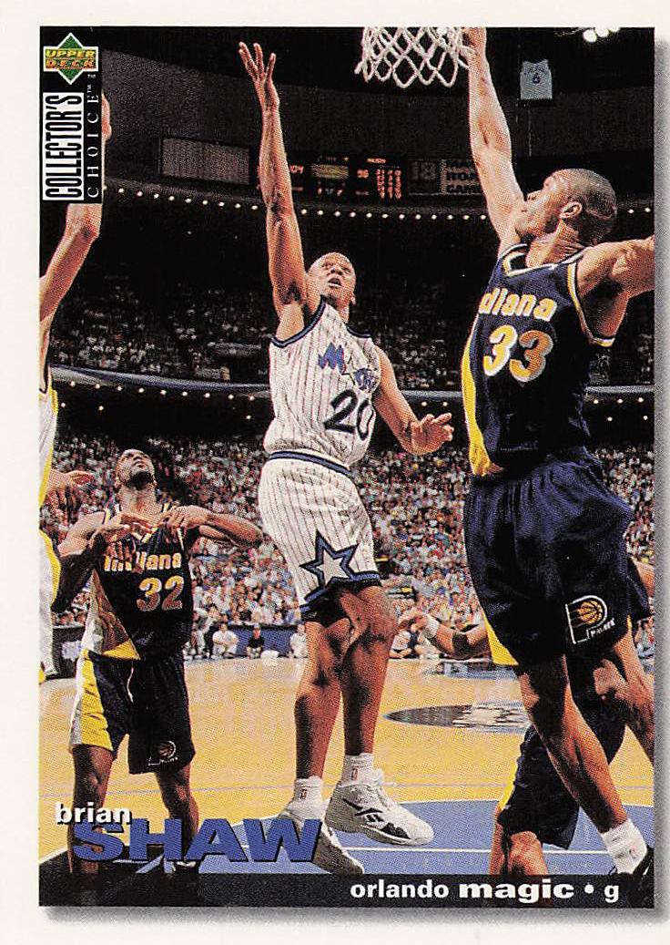 1995-96 Upper Deck Collector's Choice International German Brian Shaw #68