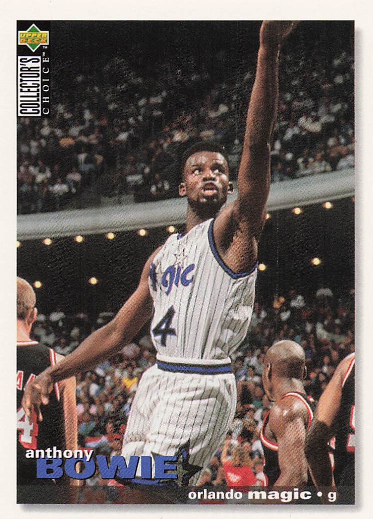 1995-96 Upper Deck Collector's Choice International German Anthony Bowie #112