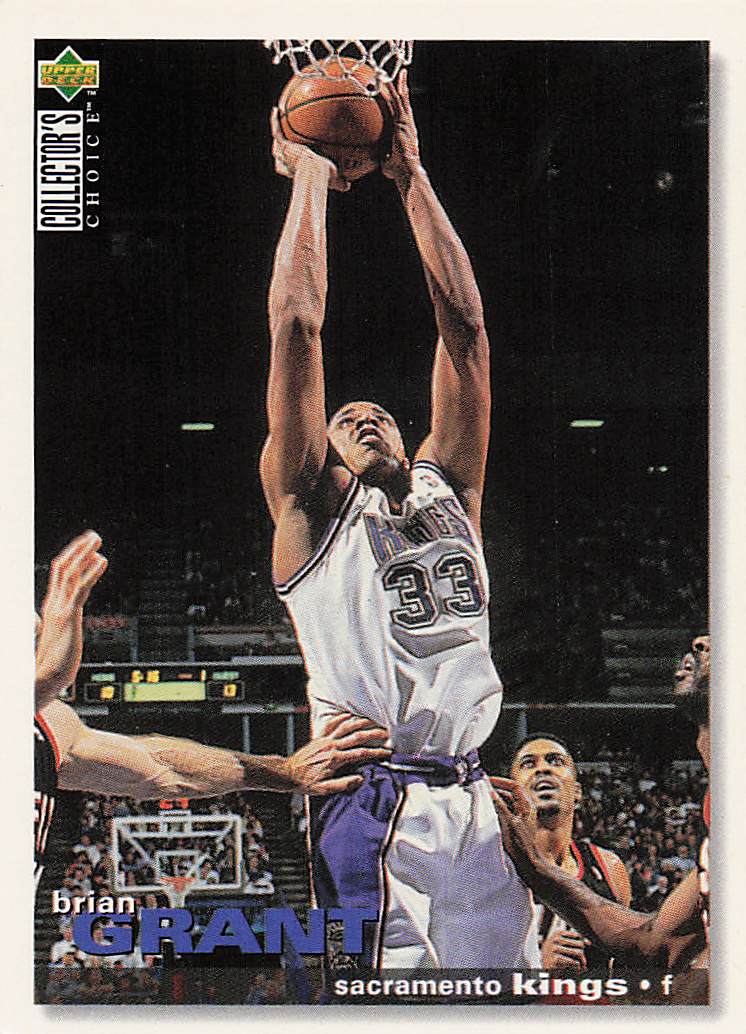 1995-96 Upper Deck Collector's Choice International German Brian Grant #138