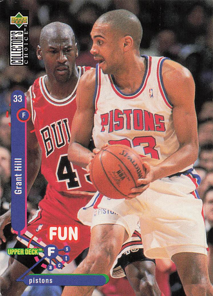 1995-96 Upper Deck Collector's Choice International Grant Hill #173